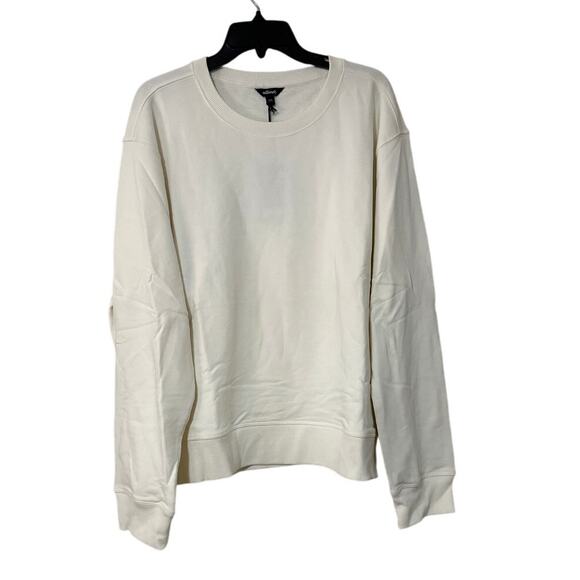 ALLBIRDS The R&R Crew Neck Sweatshirt Natural White Size 3XL New - Picture 1 of 3